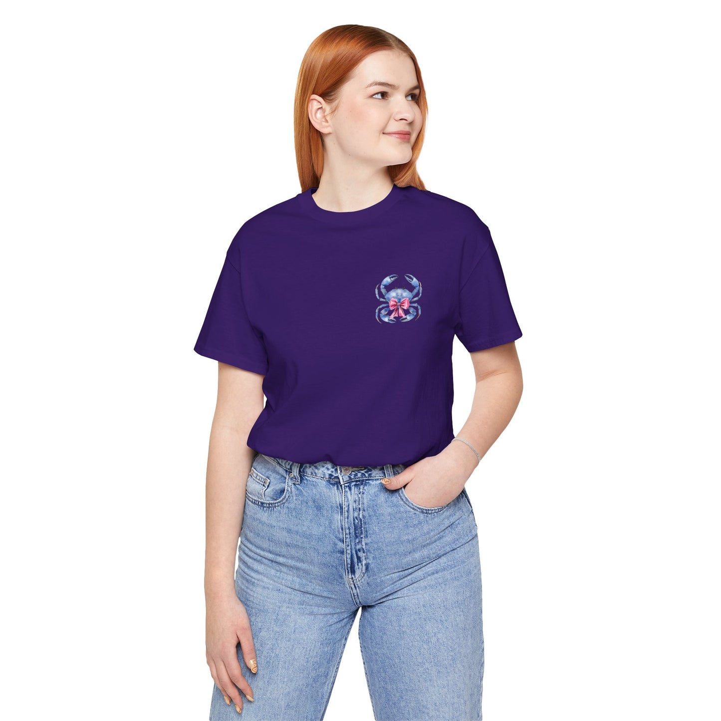 Adult Ono Island Preppy Crab T-Shirt - Bella Canvas