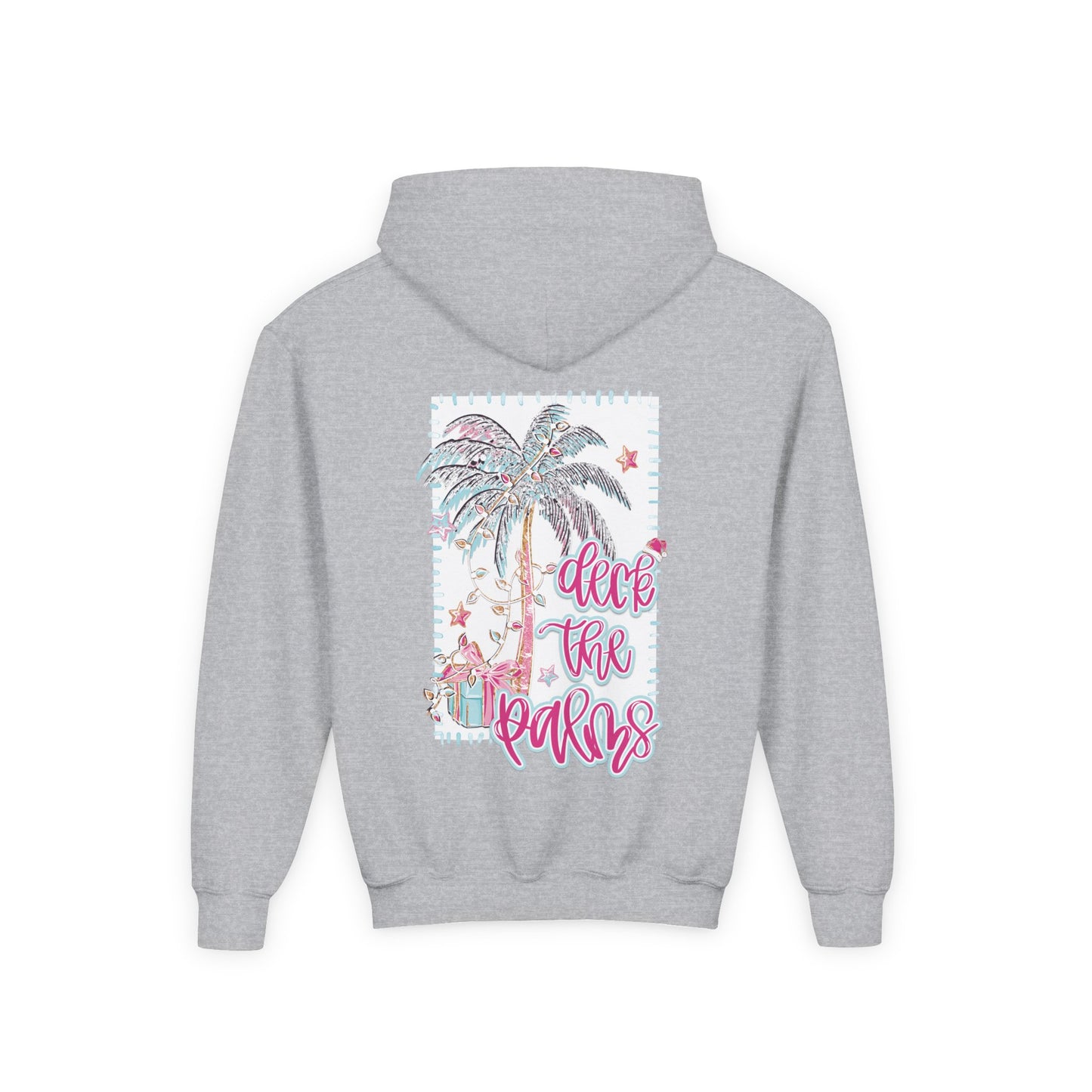 Deck the Palms Hoodie - Gildan