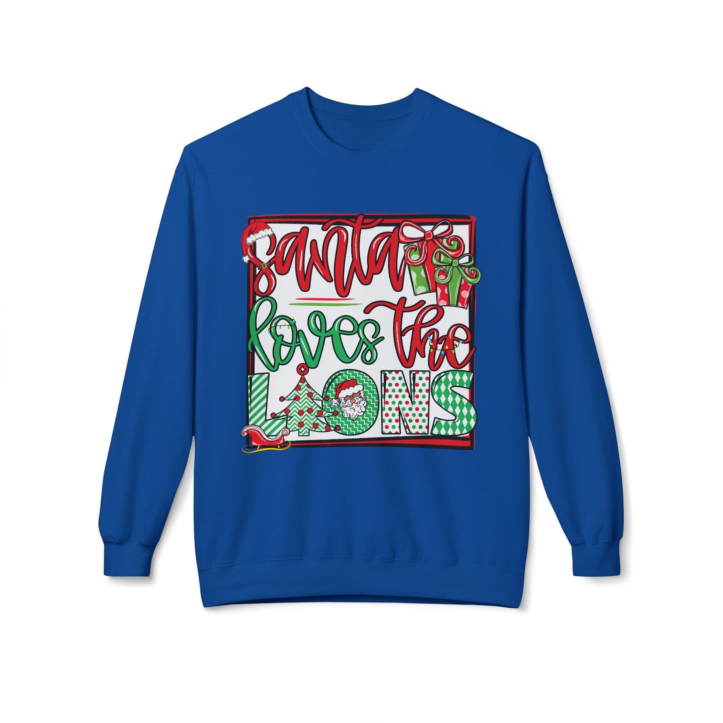 Adult Lions Christmas - Gildan