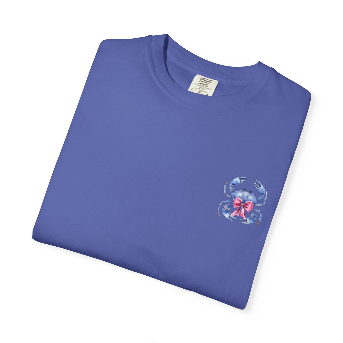 Adult Ono Island Preppy Crab Tee - Comfort Colors