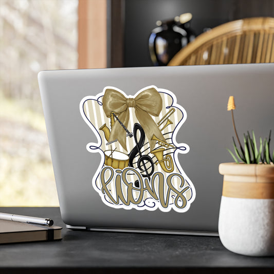 Foley Lions Band Decals