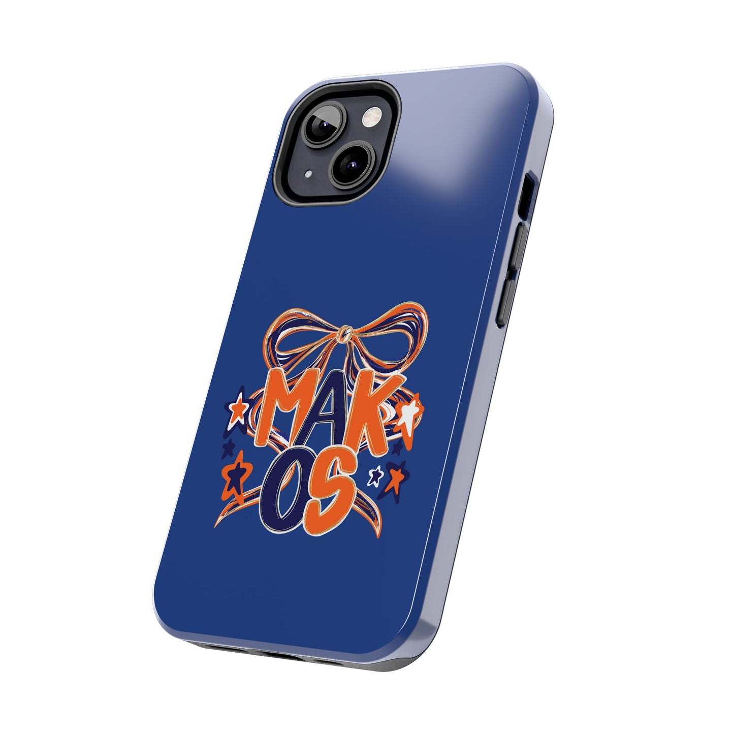 Makos Twirly Ribbon Iphone & Samsung Tough Phone Cases
