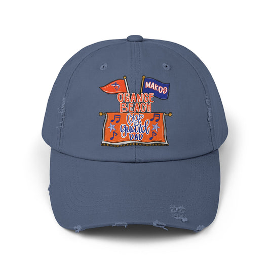 Makos Color Guard Dad Distressed Cap