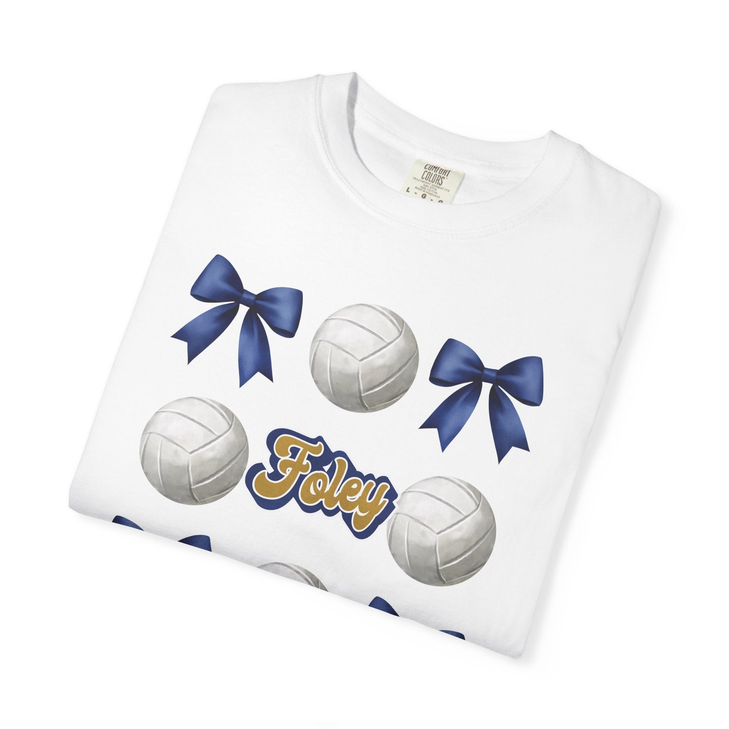 Foley Lions Volleyball T-Shirt- Comfort Colors