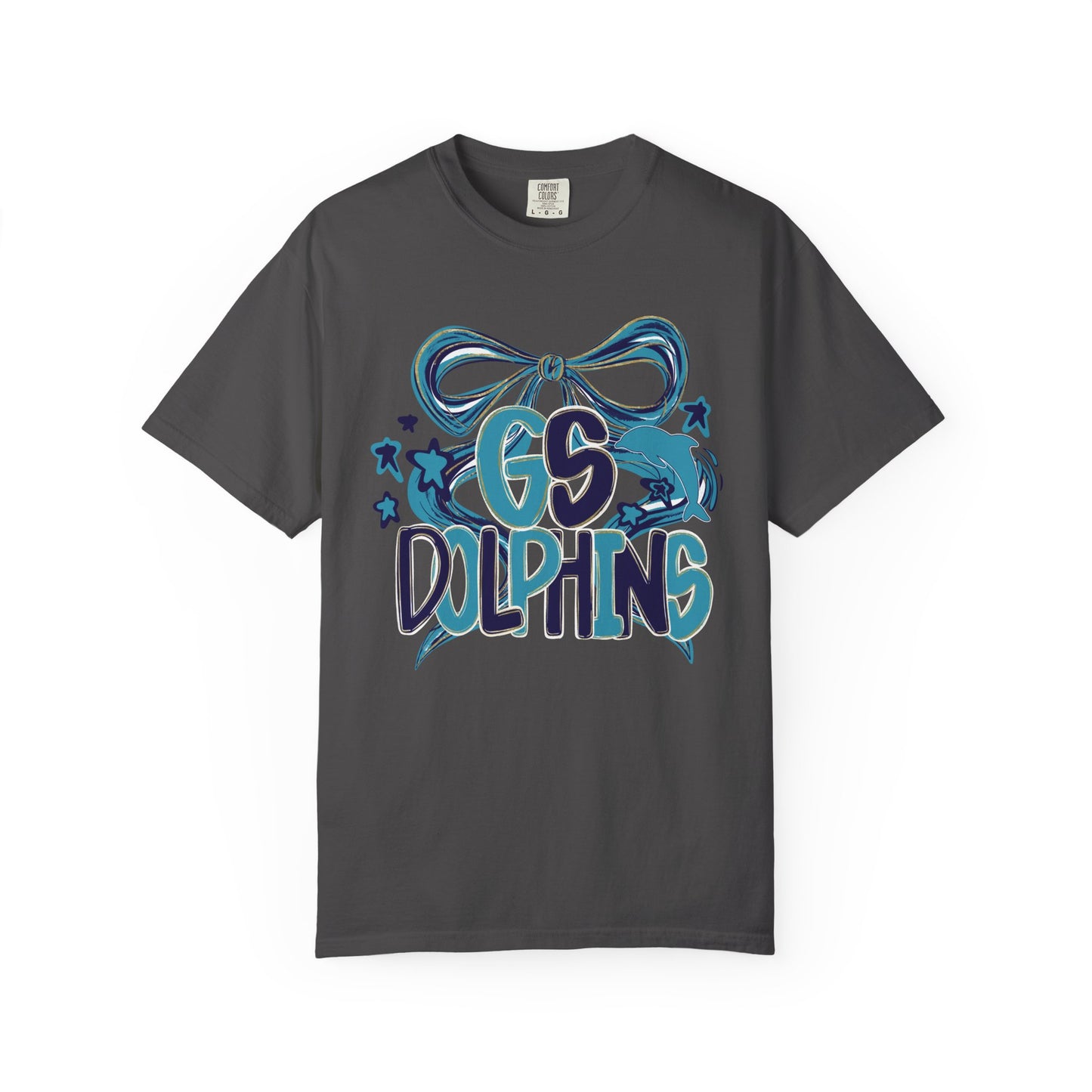 Adult GS Dolphins Bow - Comfort Colors