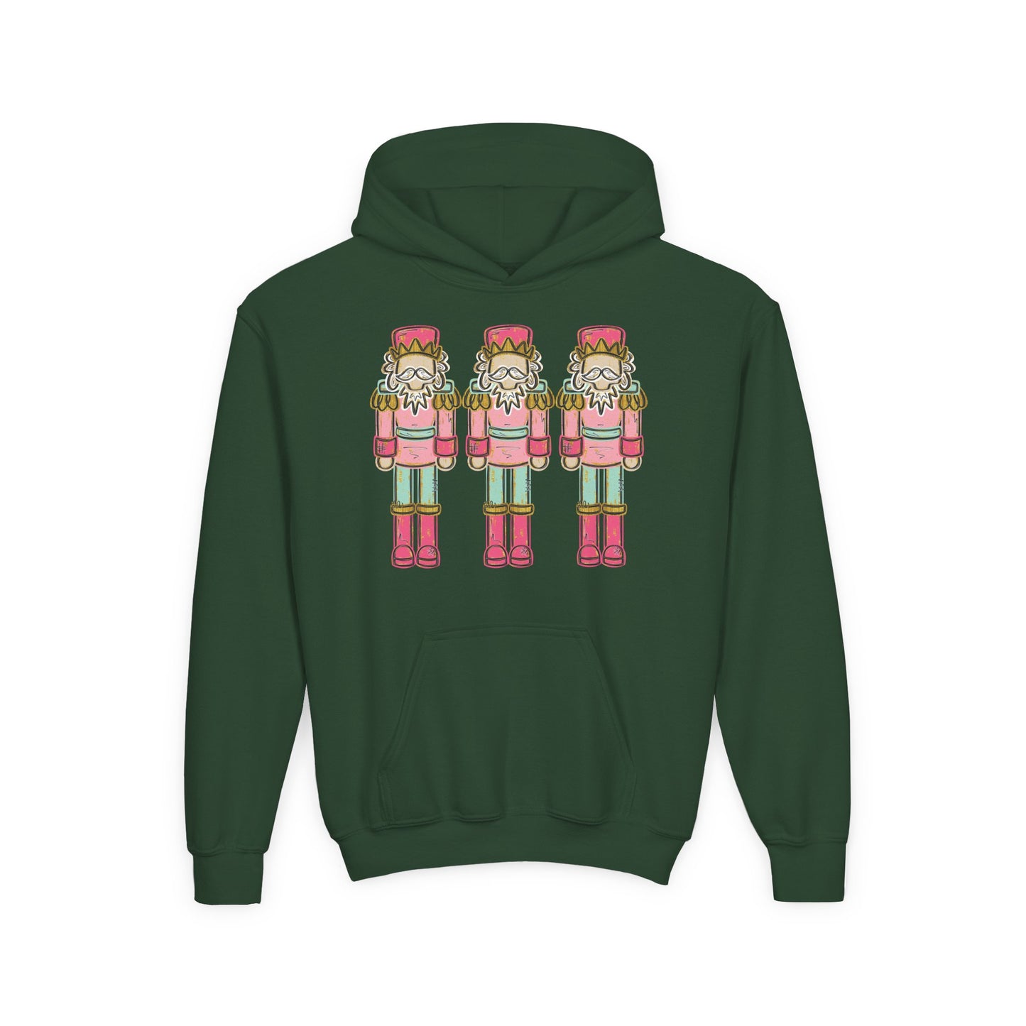 Pastel Nutcrackers Hoodie - Gildan