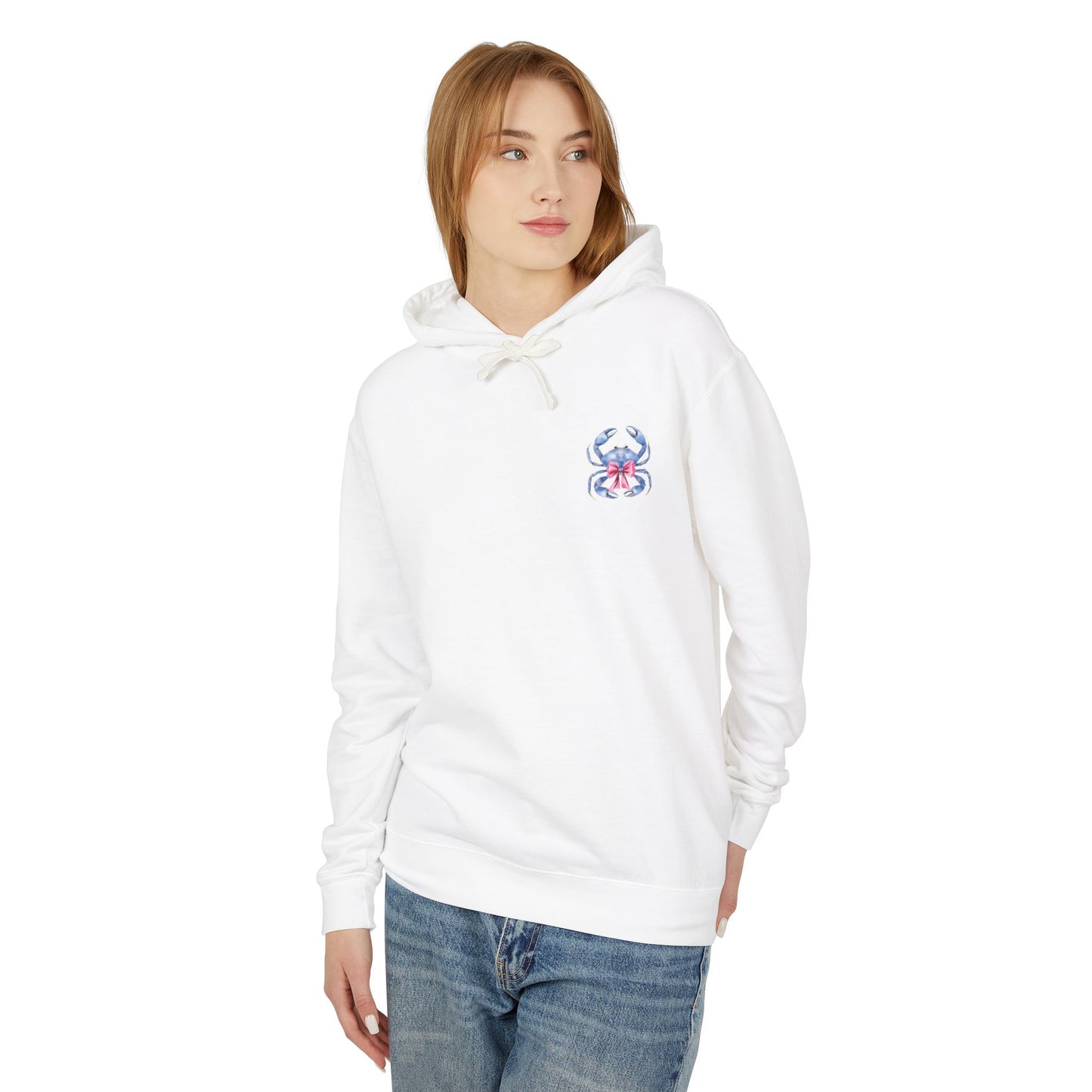 Adult Ono Island Preppy Crab Hoodie Comfort Colors