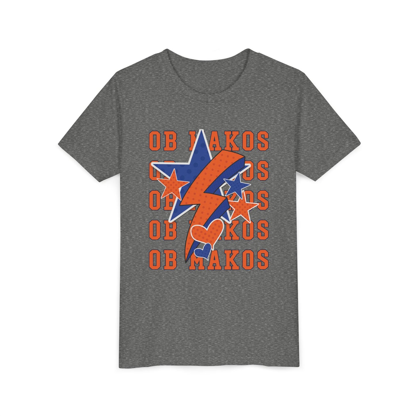 Youth Makos Lightning, Hearts, Stars Tee