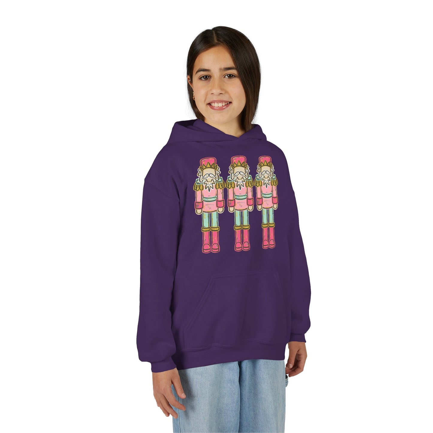 Pastel Nutcrackers Hoodie - Gildan