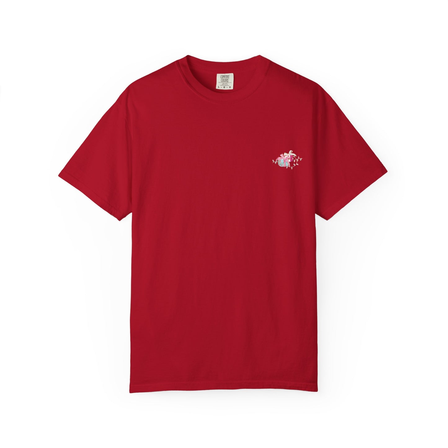 Flamingo Flamingle All the Way Christmas Tee - Comfort Colors