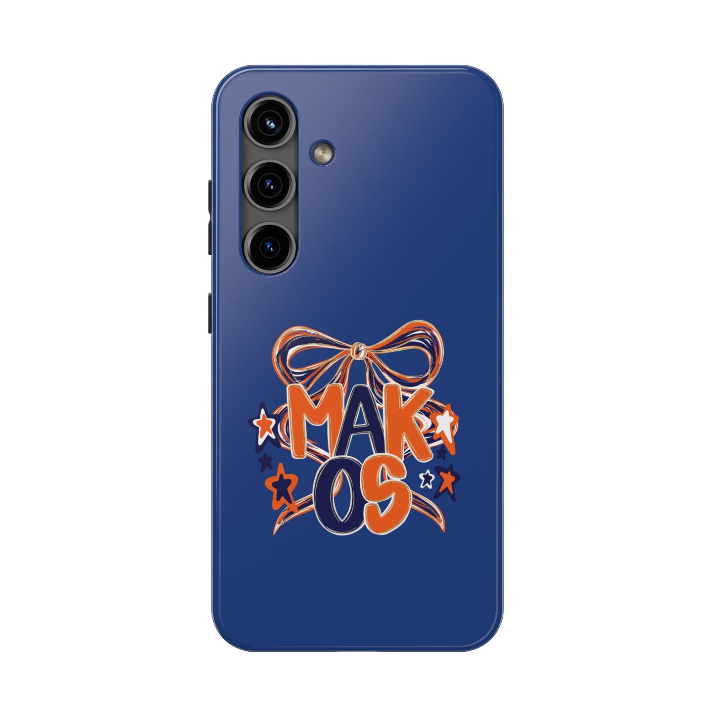 Makos Twirly Ribbon Iphone & Samsung Tough Phone Cases