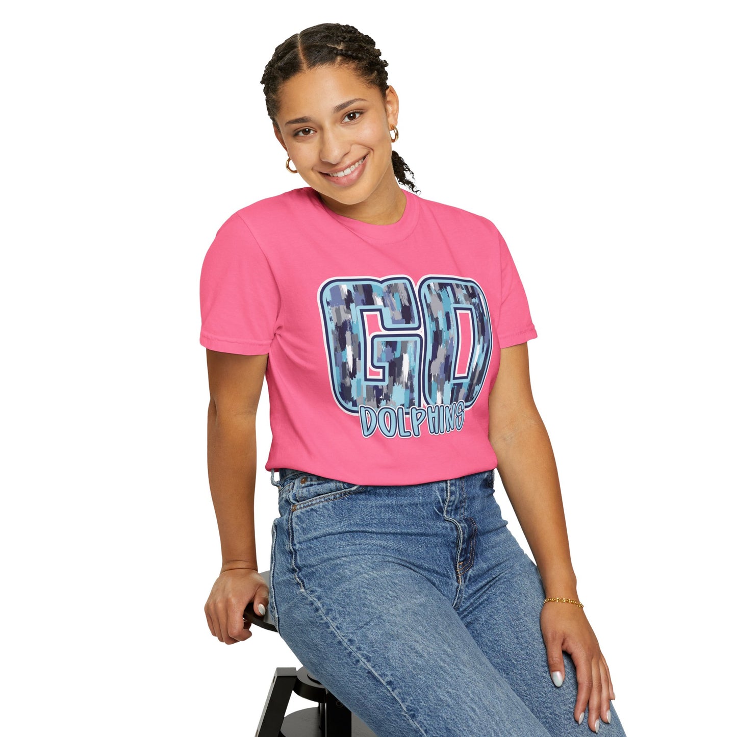 Adult 'GO DOLPHINS' - Comfort Colors