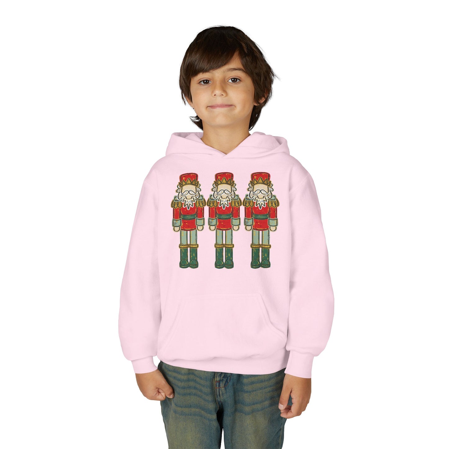 Red/Green Nutcracker Hoodie - Gildan