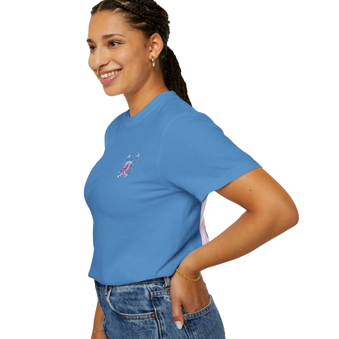 Adult Ono Island Preppy Crab Tee - Comfort Colors