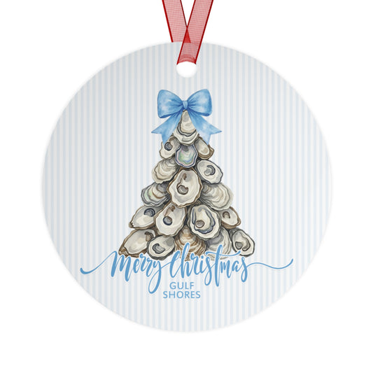 Gulf Shores Coastal Oyster Christmas Tree