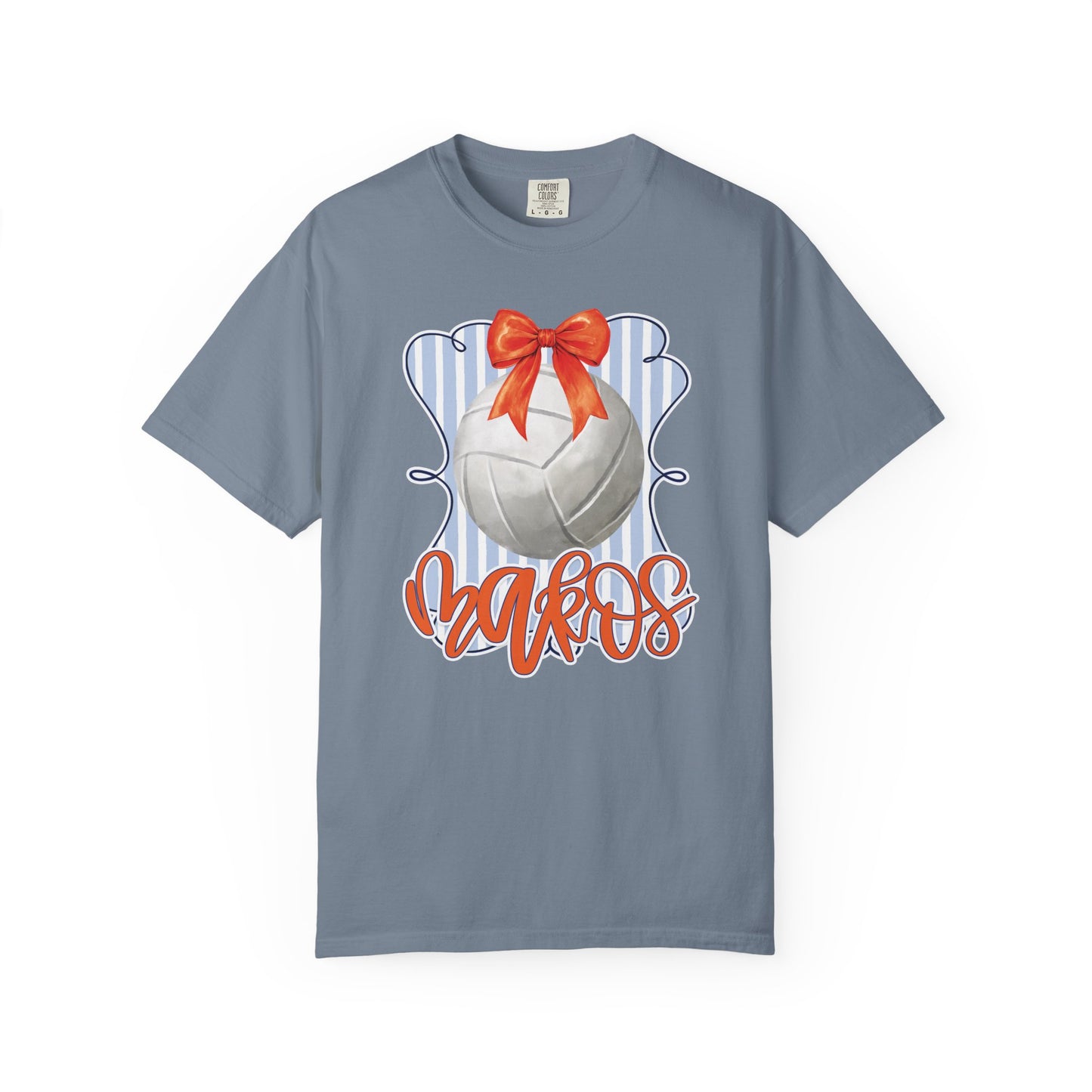 Adult Makos Coquette Volleyball Tee - Comfort Colors
