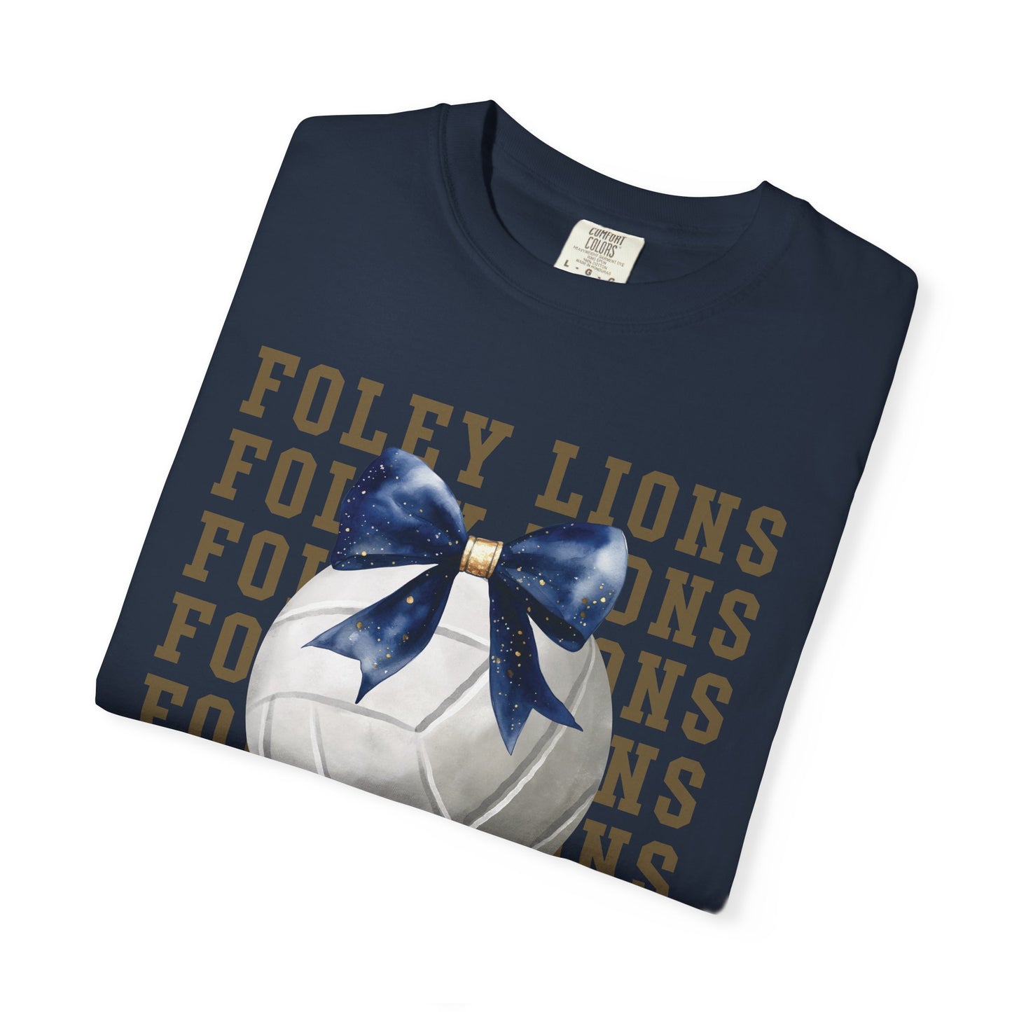 Foley Lions Volleyball T-Shirt - Comfort Colors