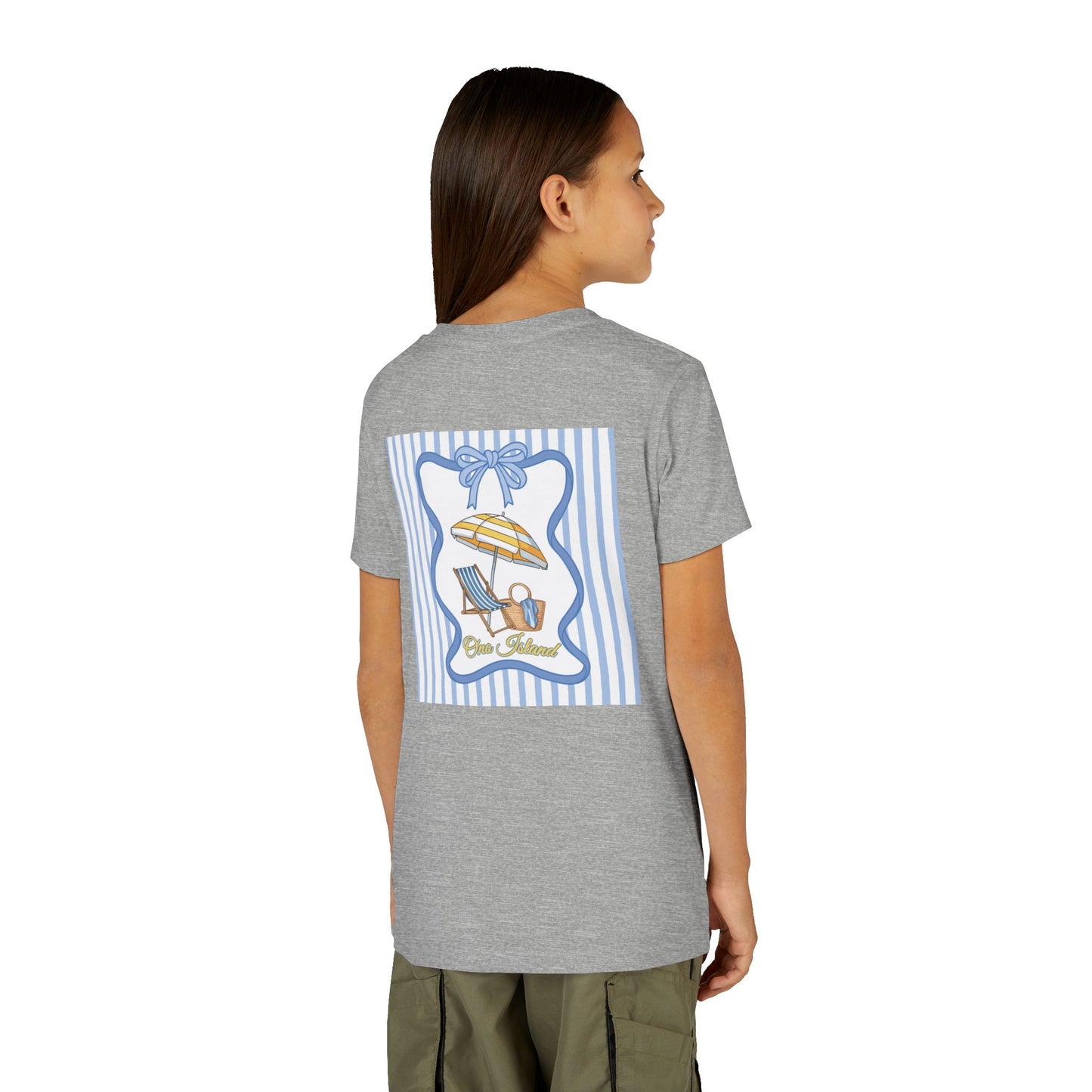 Youth Coquette Beachy Tee - Bella Canvas