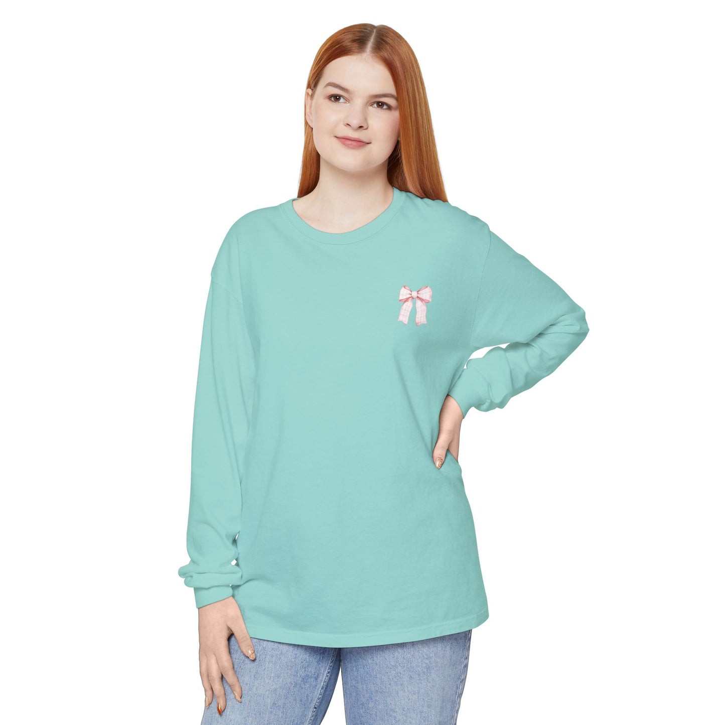 Holly Jolly Long Sleeve Tee - Comfort Colors