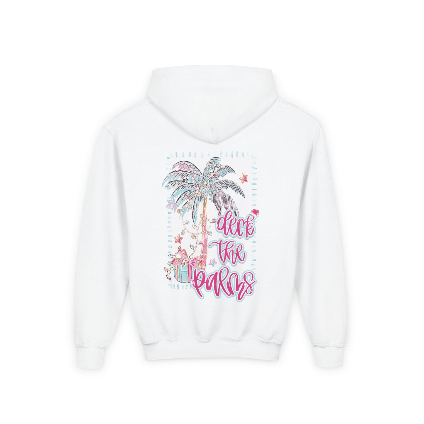 Deck the Palms Hoodie - Gildan