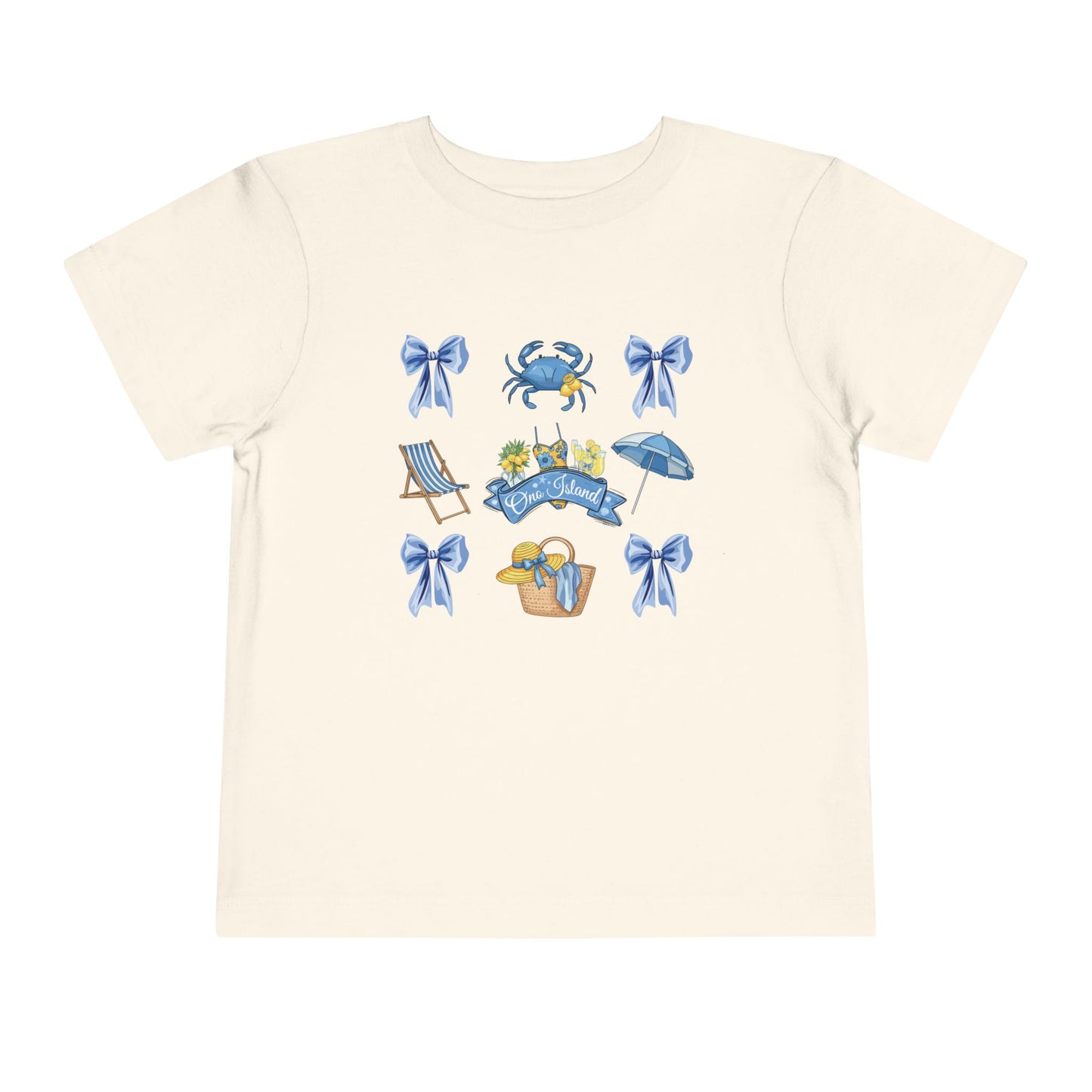 Toddler Coquette Ono Island Tee - Bella Canvas