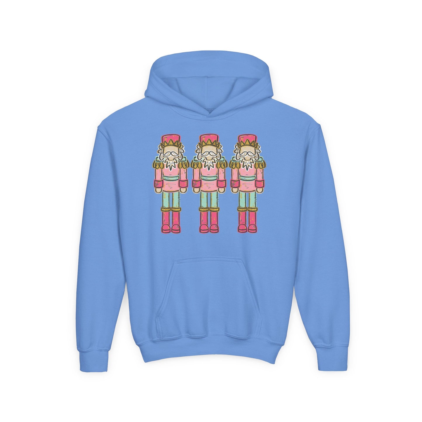 Pastel Nutcrackers Hoodie - Gildan