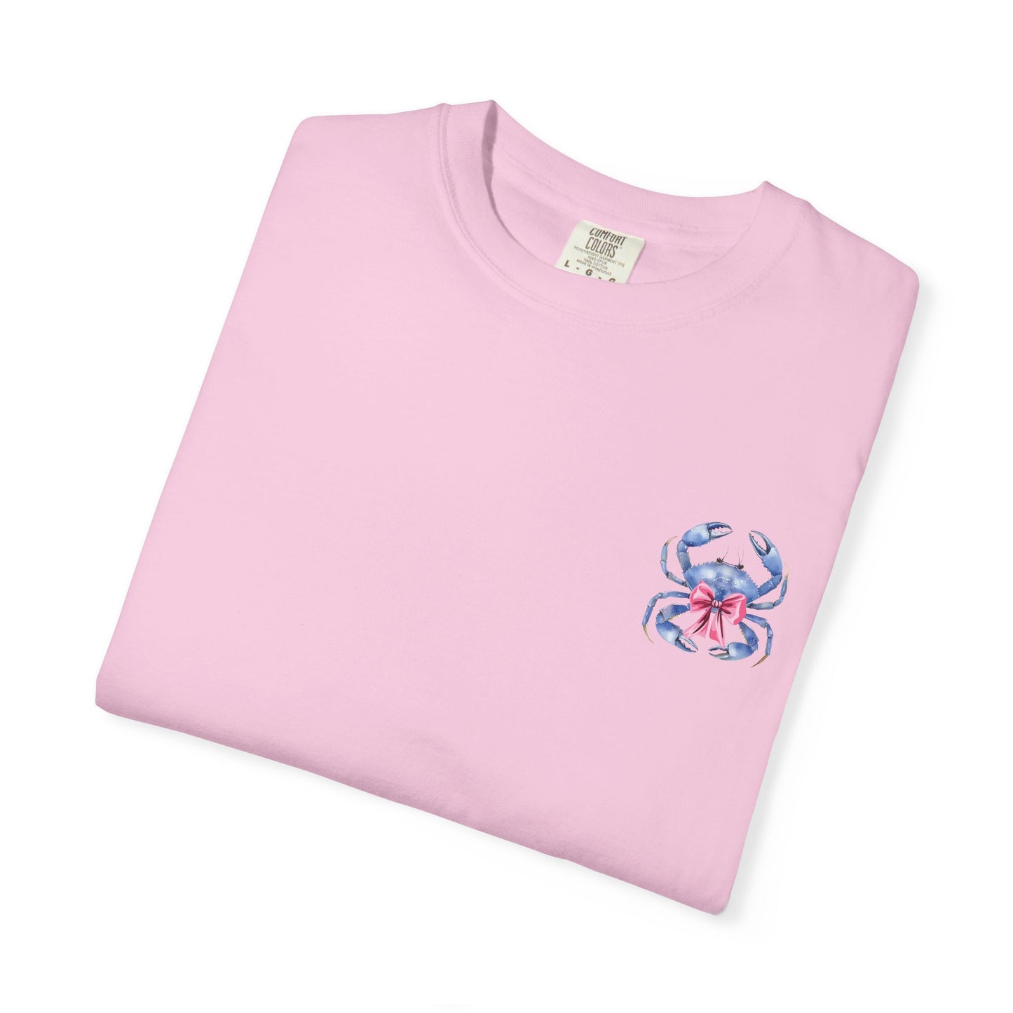 Adult Ono Island Preppy Crab Tee - Comfort Colors