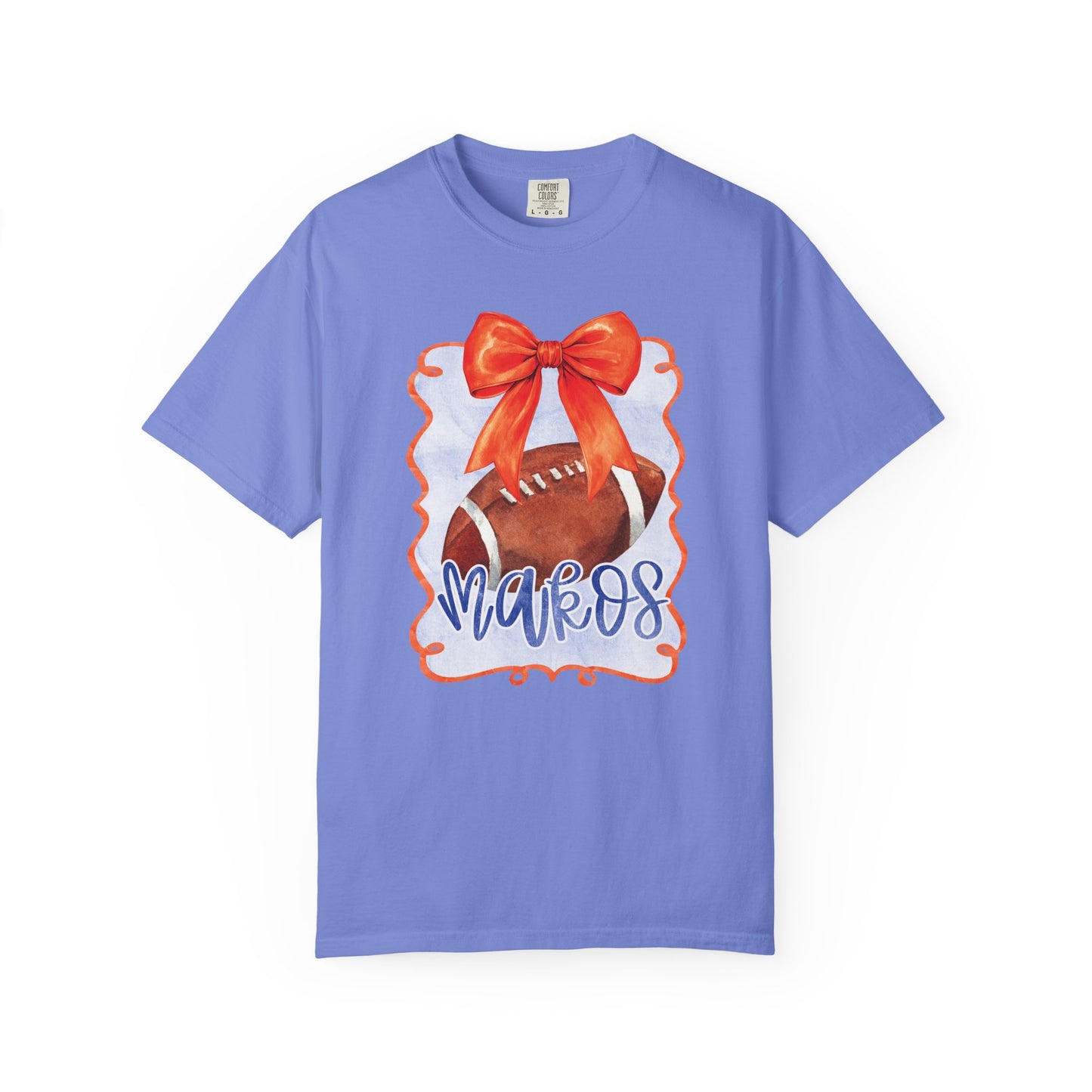 Adult Makos Watercolor Coquette Tee - Comfort Colors