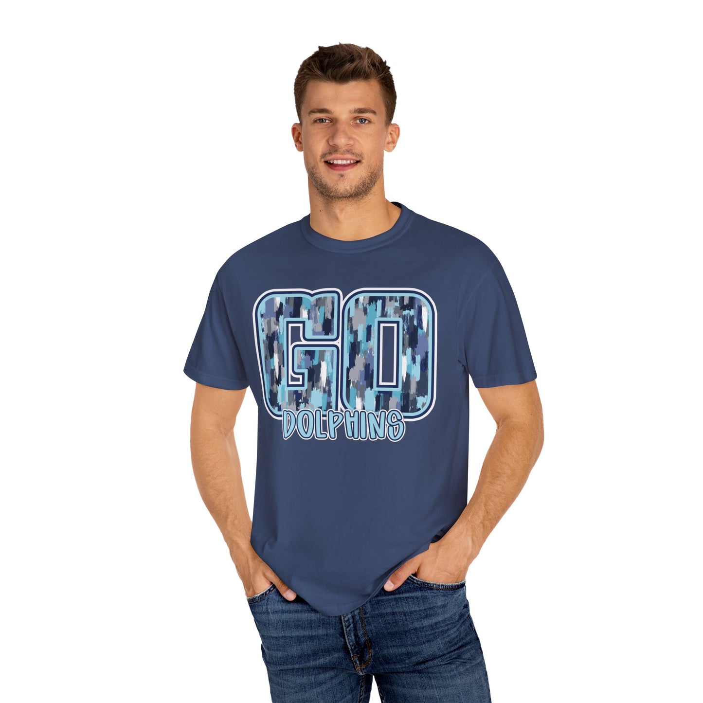 Adult 'GO DOLPHINS' - Comfort Colors