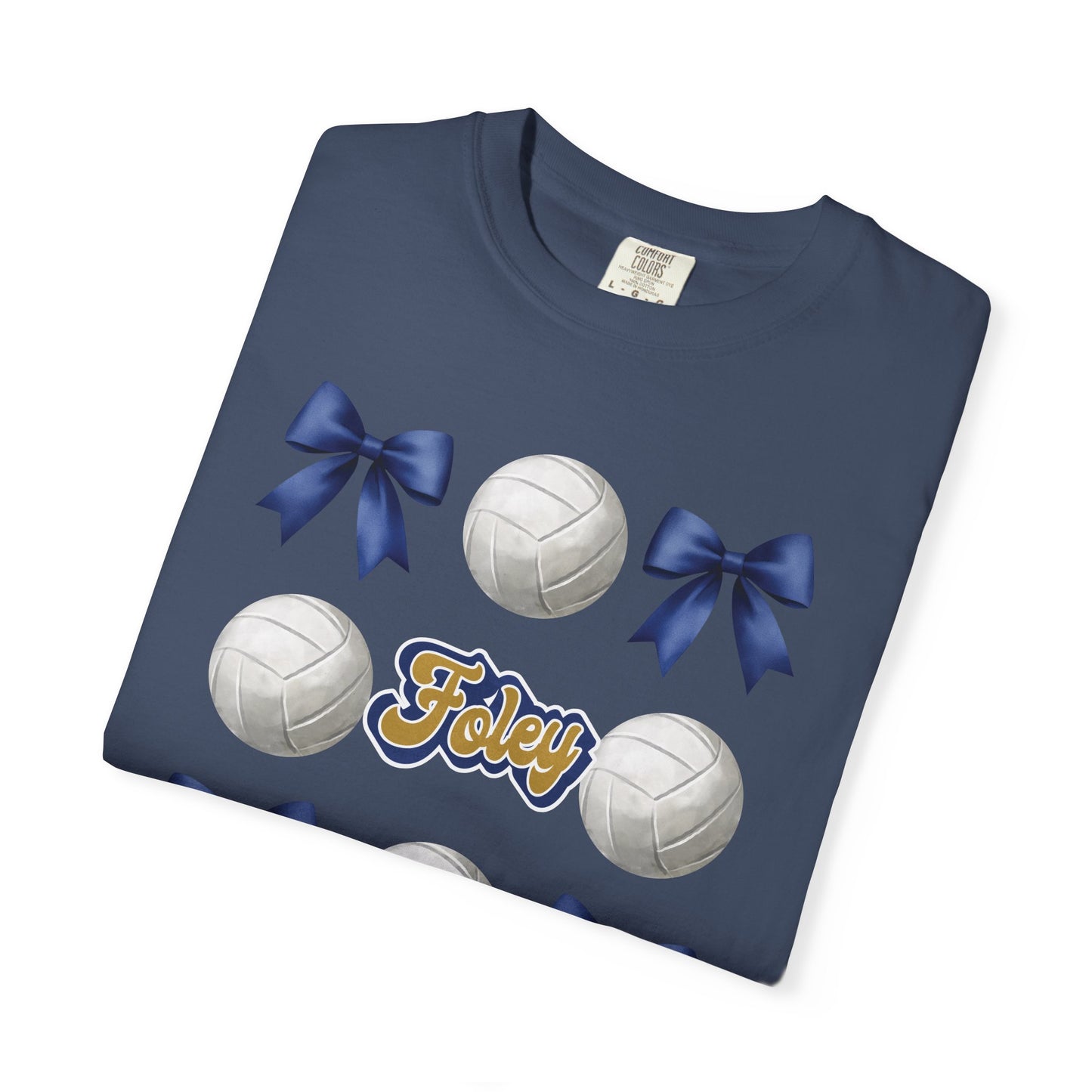Foley Lions Volleyball T-Shirt- Comfort Colors