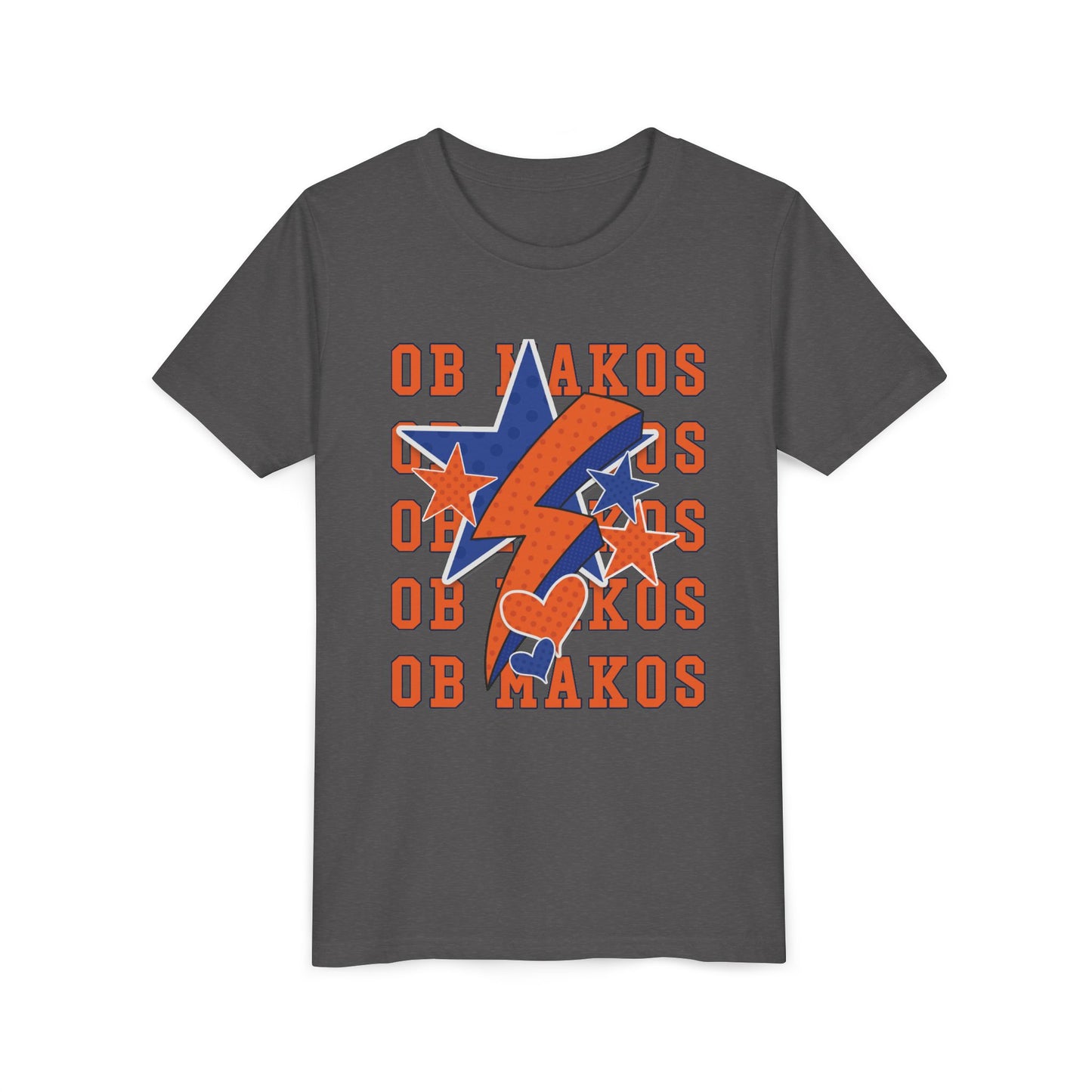 Youth Makos Lightning, Hearts, Stars Tee