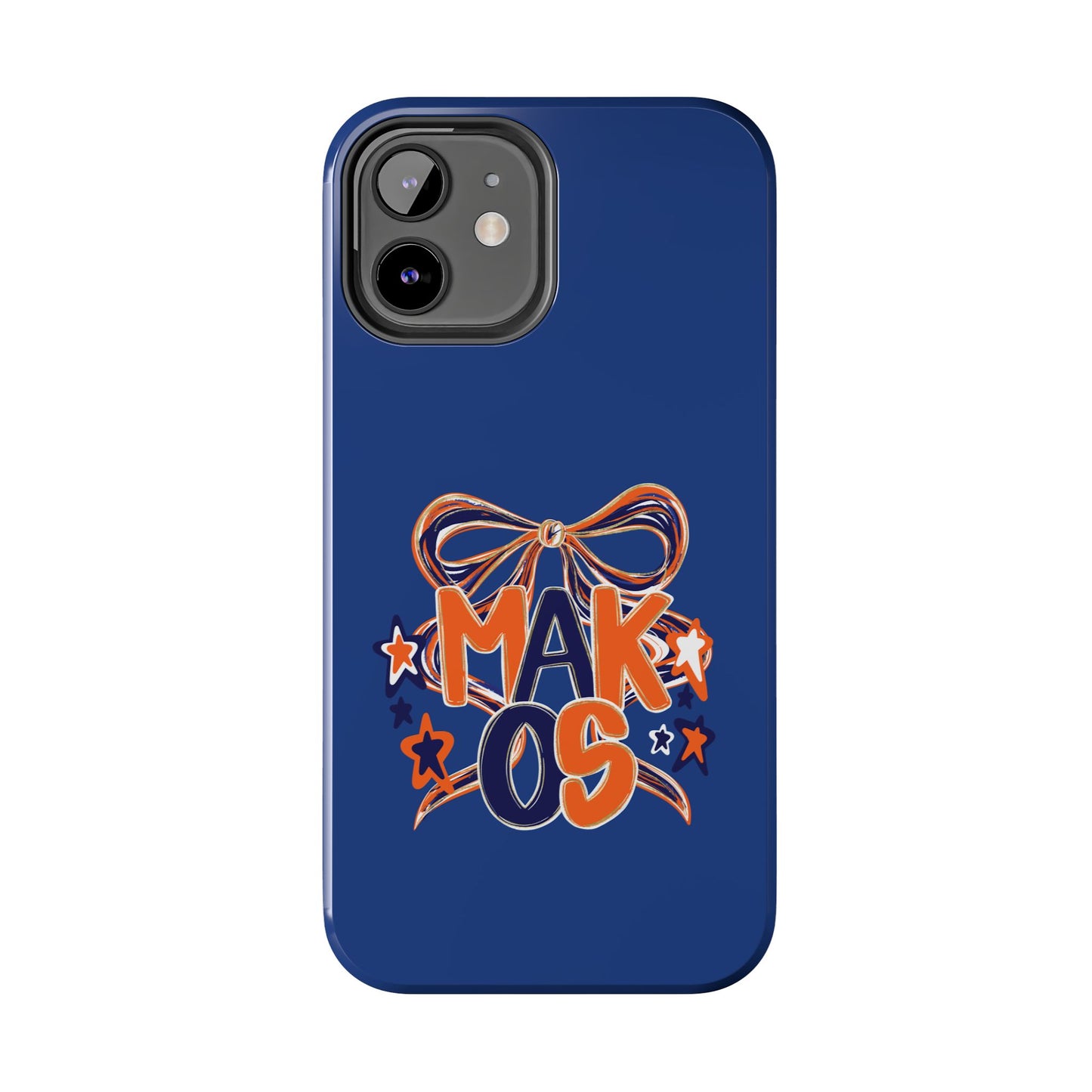 Makos Twirly Ribbon Iphone & Samsung Tough Phone Cases