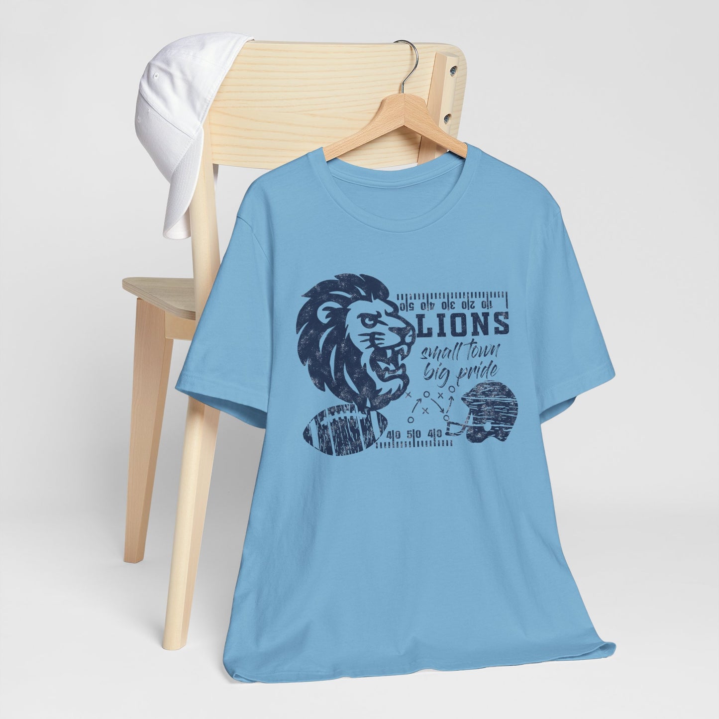 Lion Small Town Big Pride Tee - Bella Canvas