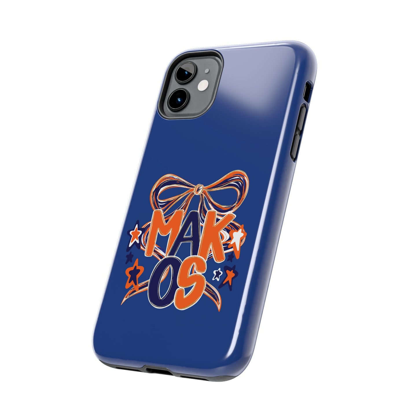Makos Twirly Ribbon Iphone & Samsung Tough Phone Cases