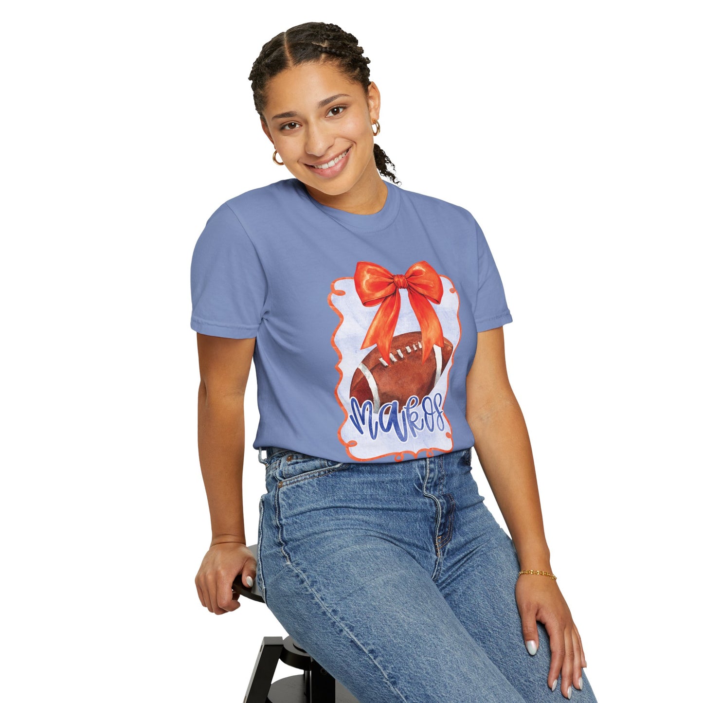 Adult Makos Watercolor Coquette Tee - Comfort Colors