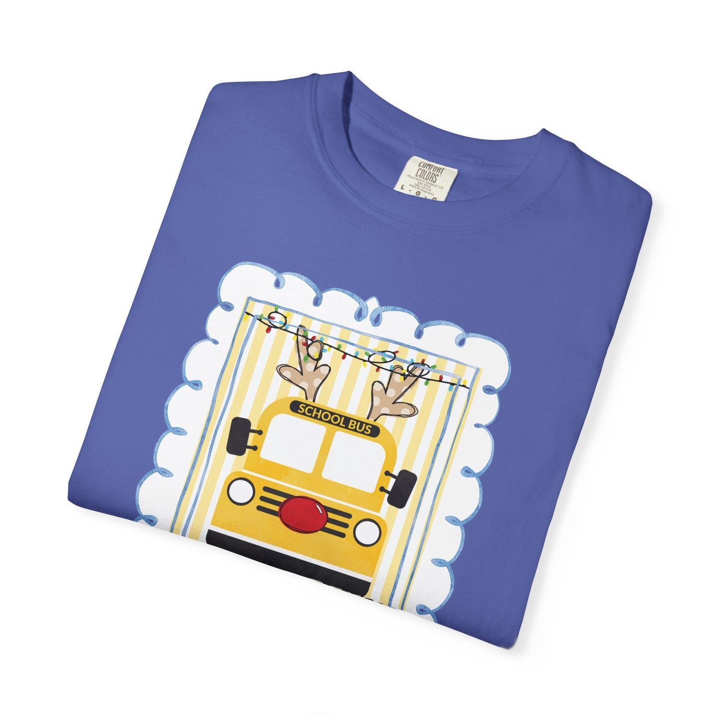 Christmas Bus Driver Tee - Comfort Colors