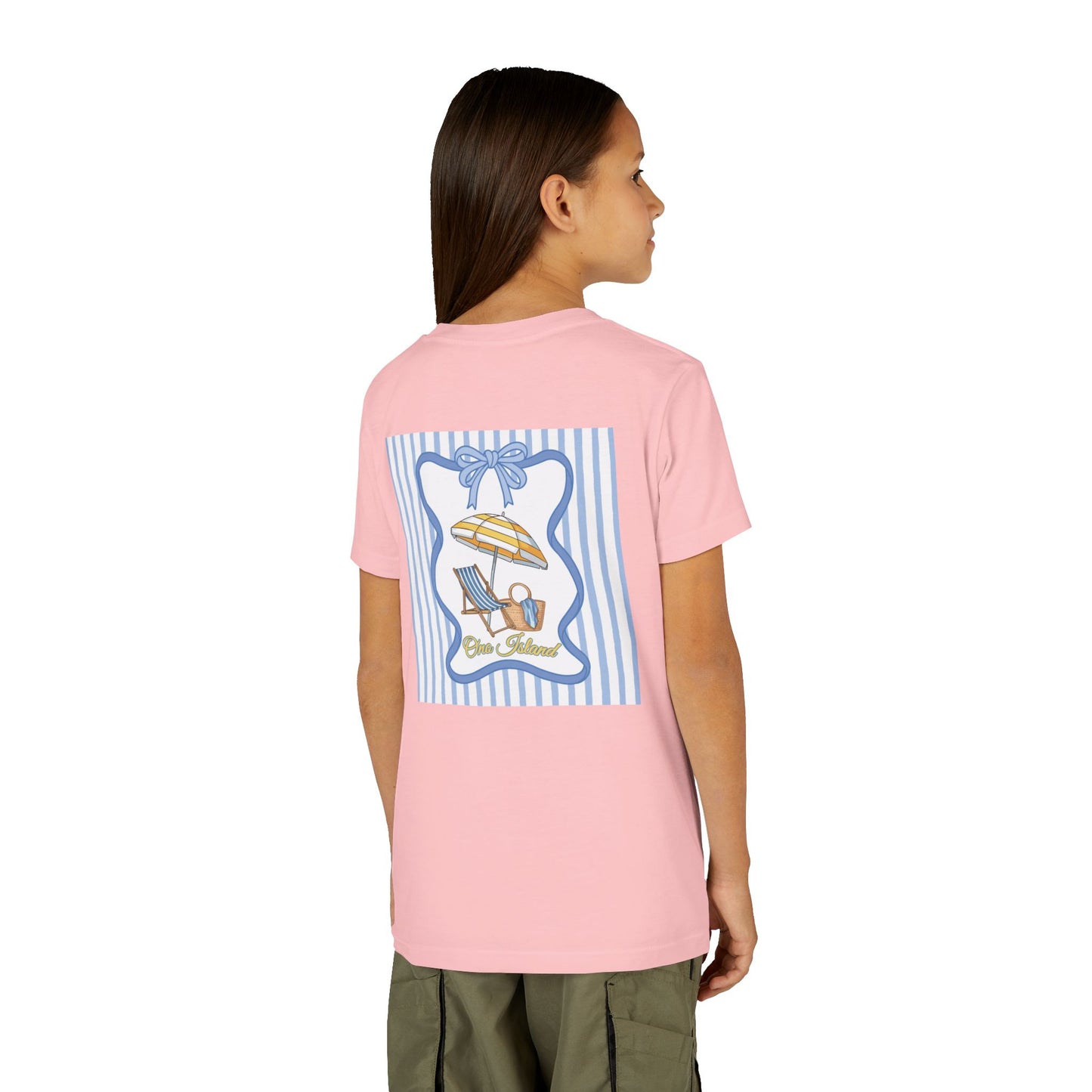Youth Coquette Beachy Tee - Bella Canvas