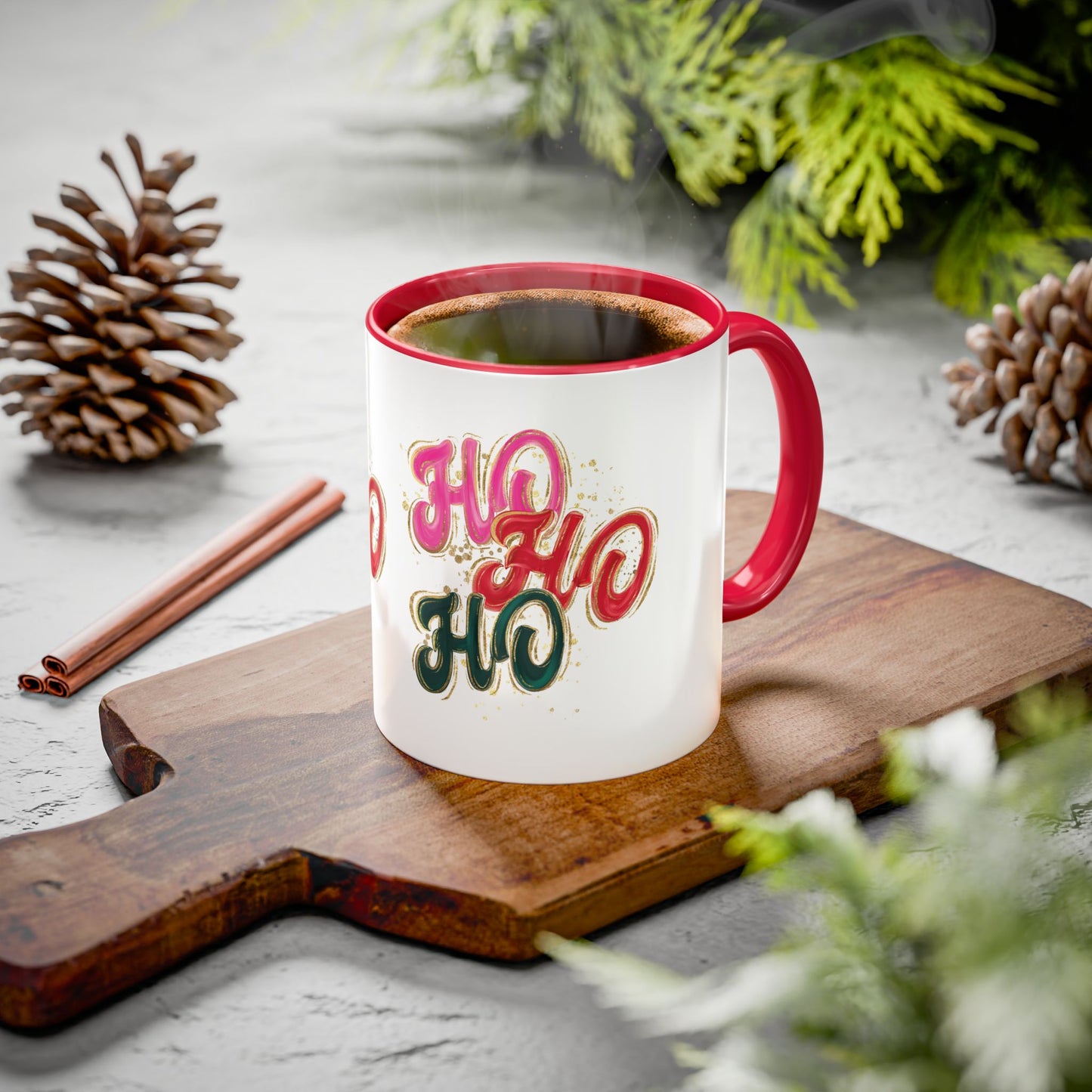 HO HO HO Holiday Mug