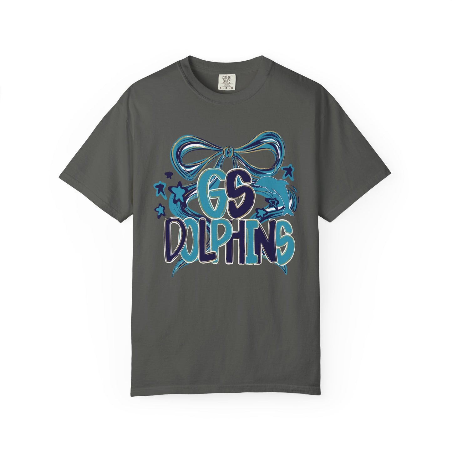 Adult GS Dolphins Bow - Comfort Colors