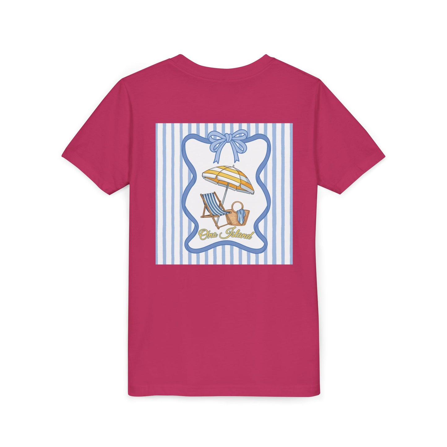 Youth Coquette Beachy Tee - Bella Canvas