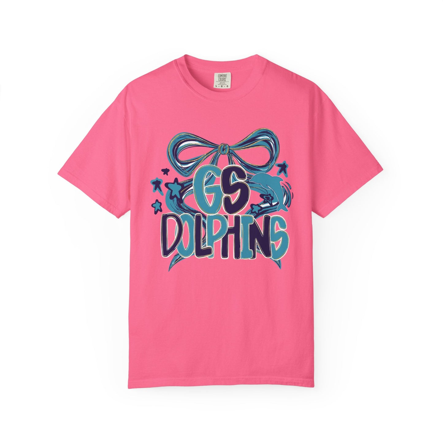 Adult GS Dolphins Bow - Comfort Colors