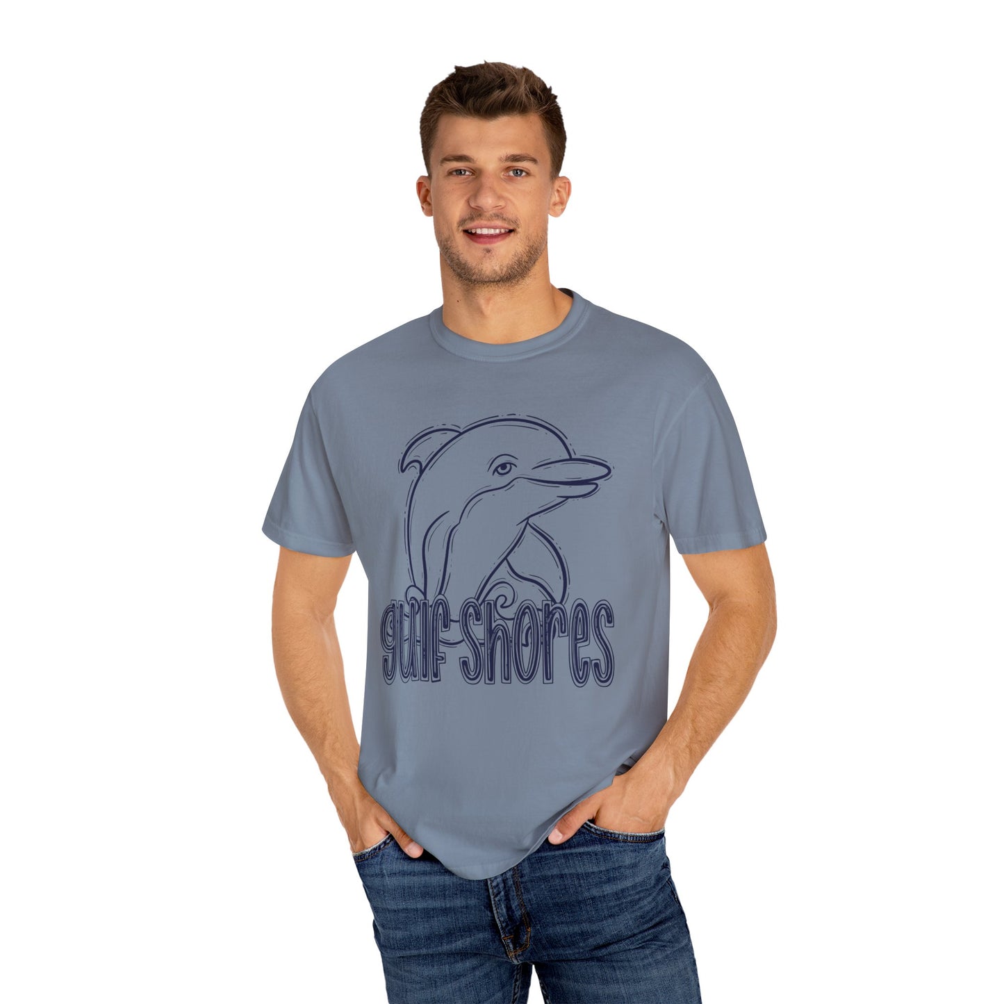 Adult Dolphins Sketch - Comfort Colors