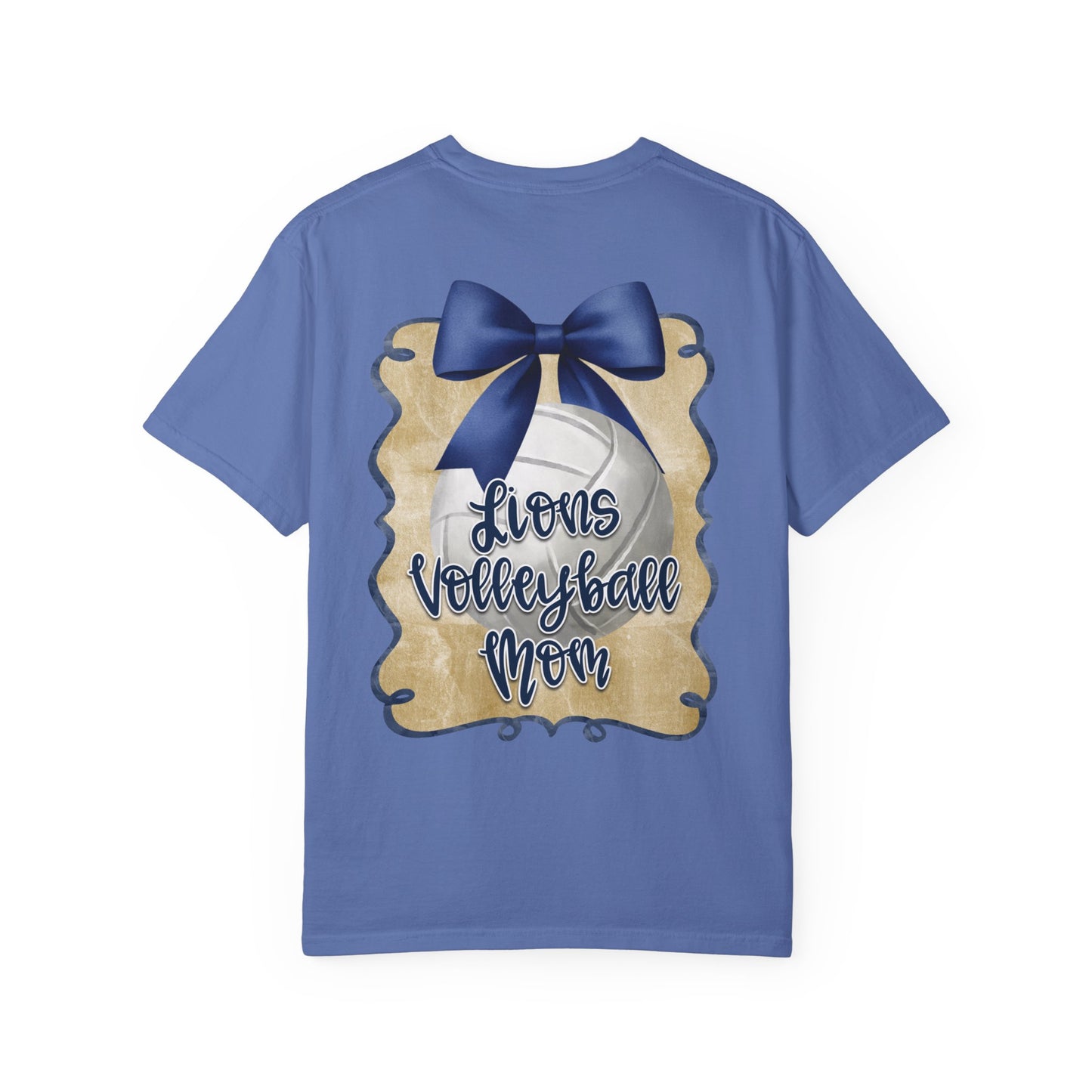 Adult Foley Lions Volleyball Mom T-Shirt - Comfort Colors