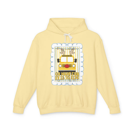 Christmas Bus Driver Hoodie -  Comfort Colors