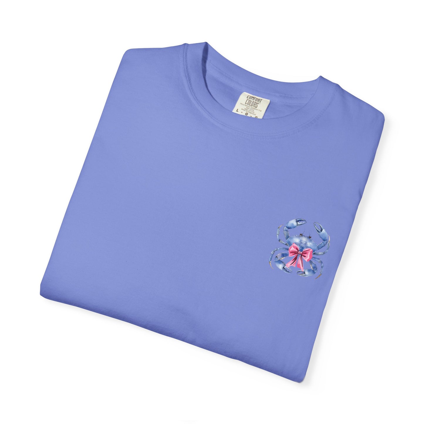 Adult Ono Island Preppy Crab Tee - Comfort Colors