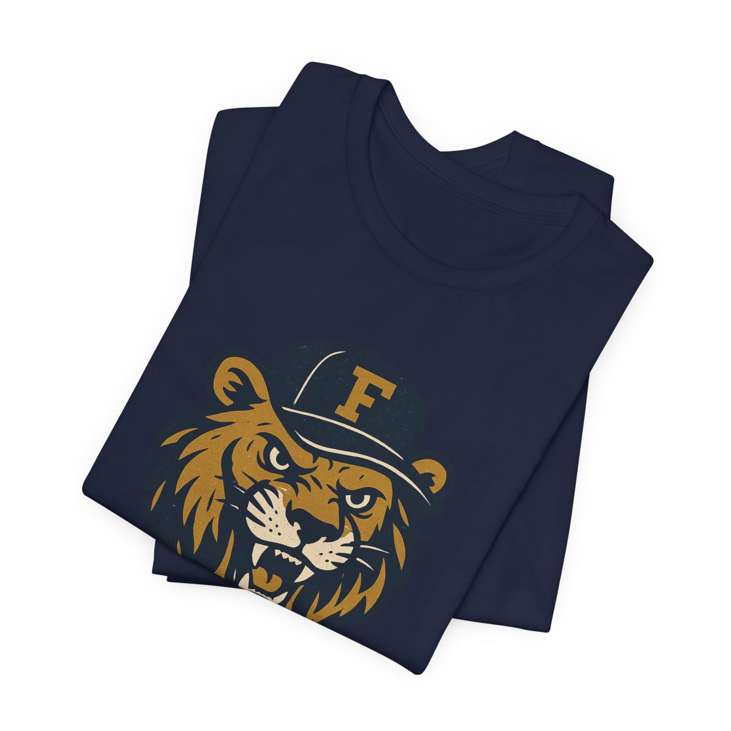 Adult Retro Roaring Lions Tee - Bella Canvas