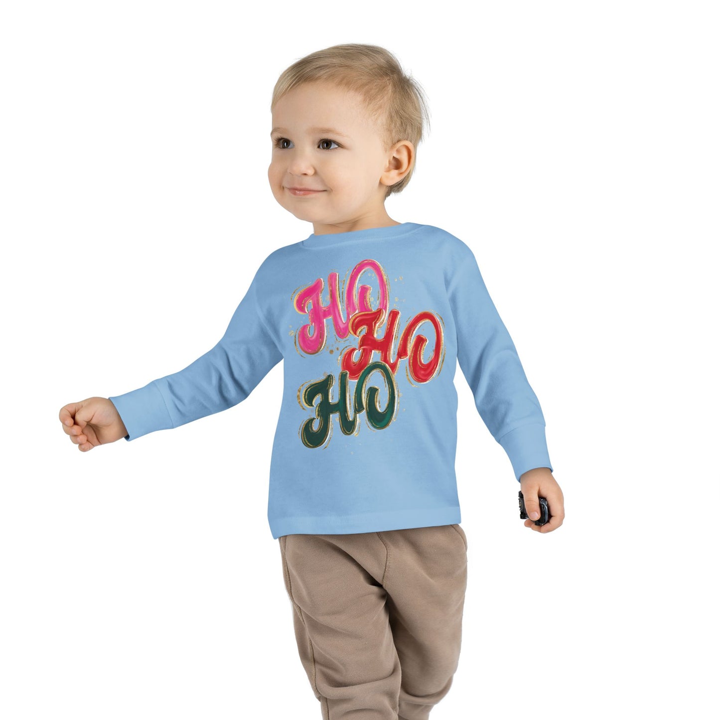 Toddler Ho Ho Ho Longsleeve Gildan