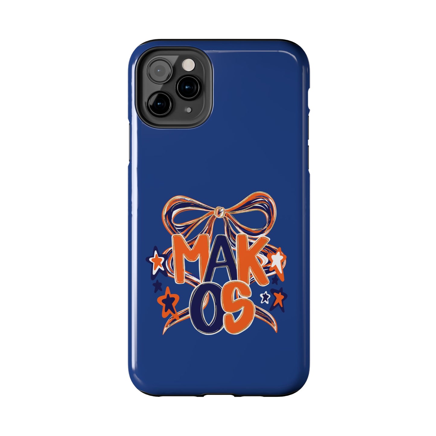 Makos Twirly Ribbon Iphone & Samsung Tough Phone Cases