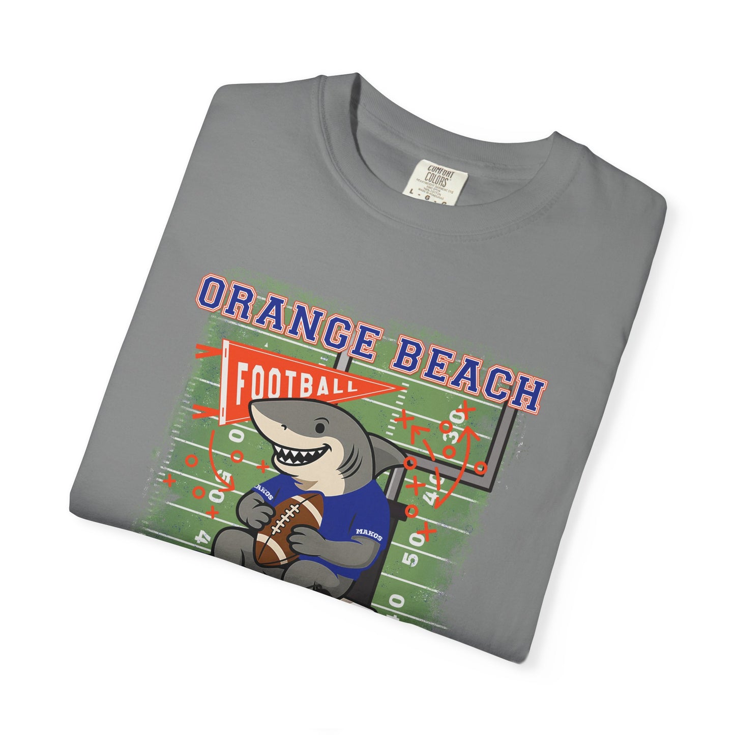 Adult Makos Tailgate Time - Comfort Colors