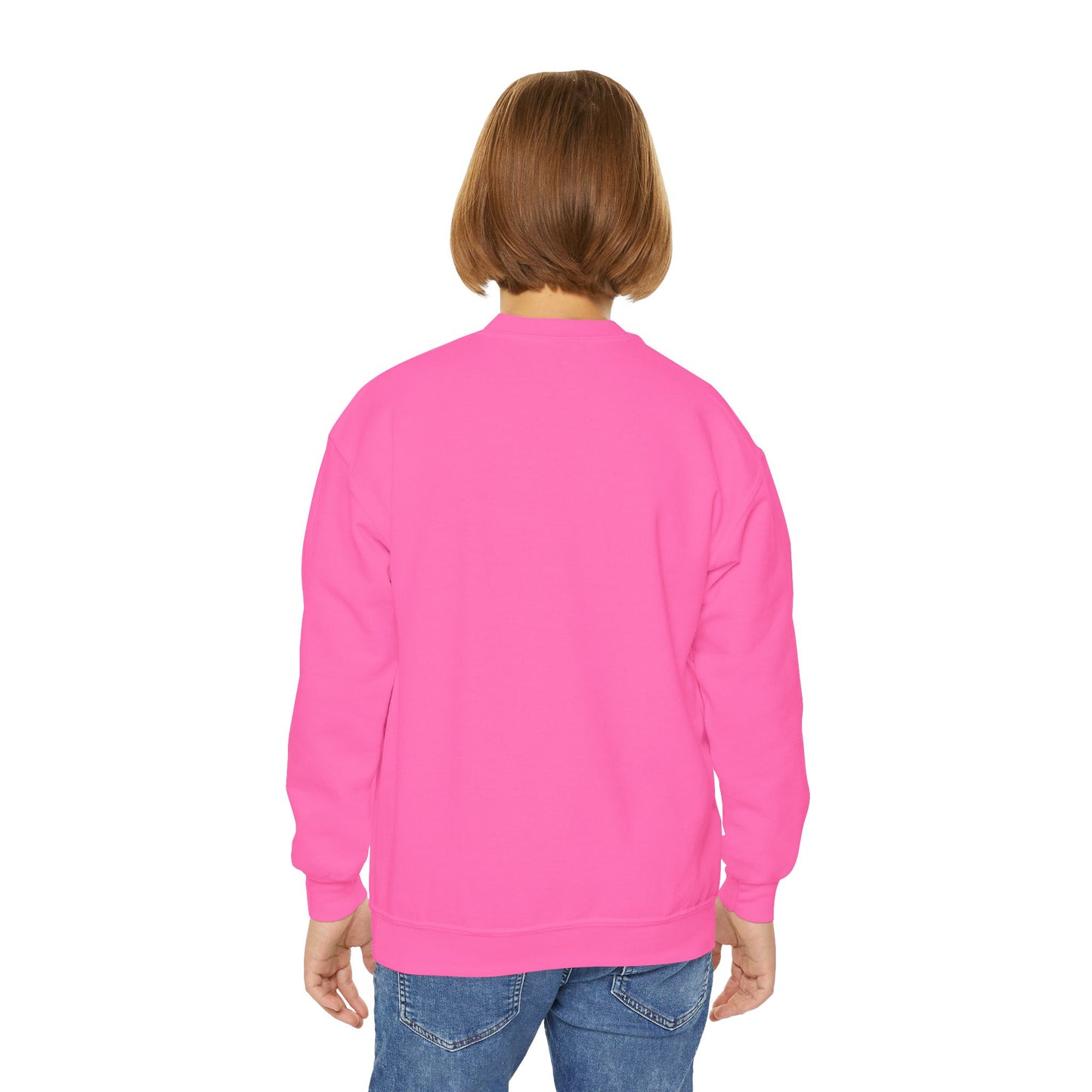 Youth Retro Roaring Lions Crewneck Sweatshirt - Gildan